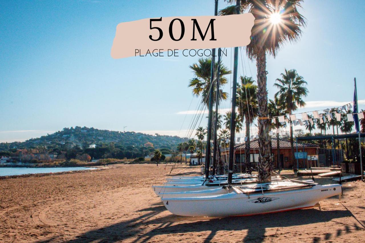 La Symphonie, Piscine, Plage Gassin Exteriér fotografie